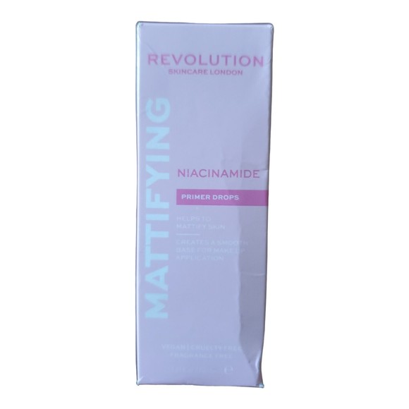 Revolution Skincare Niacinamide Mattifying, Oil Control Priming Serum 1.01 Fl Oz - Picture 1 of 1